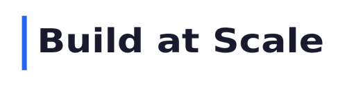 Build at Scale — System Design, Distributed Systems, and AI